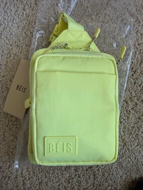BEIS Sport Sling in Yellow Neon